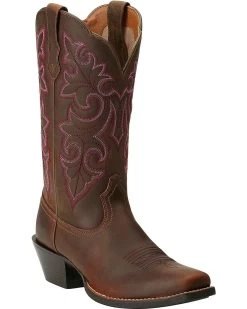 Ariat Women's Round Up Square Toe Western Boots