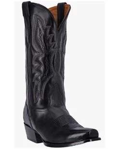 El Dorado Men's Handmade Vanquished Calf Western Boots - Square Toe
