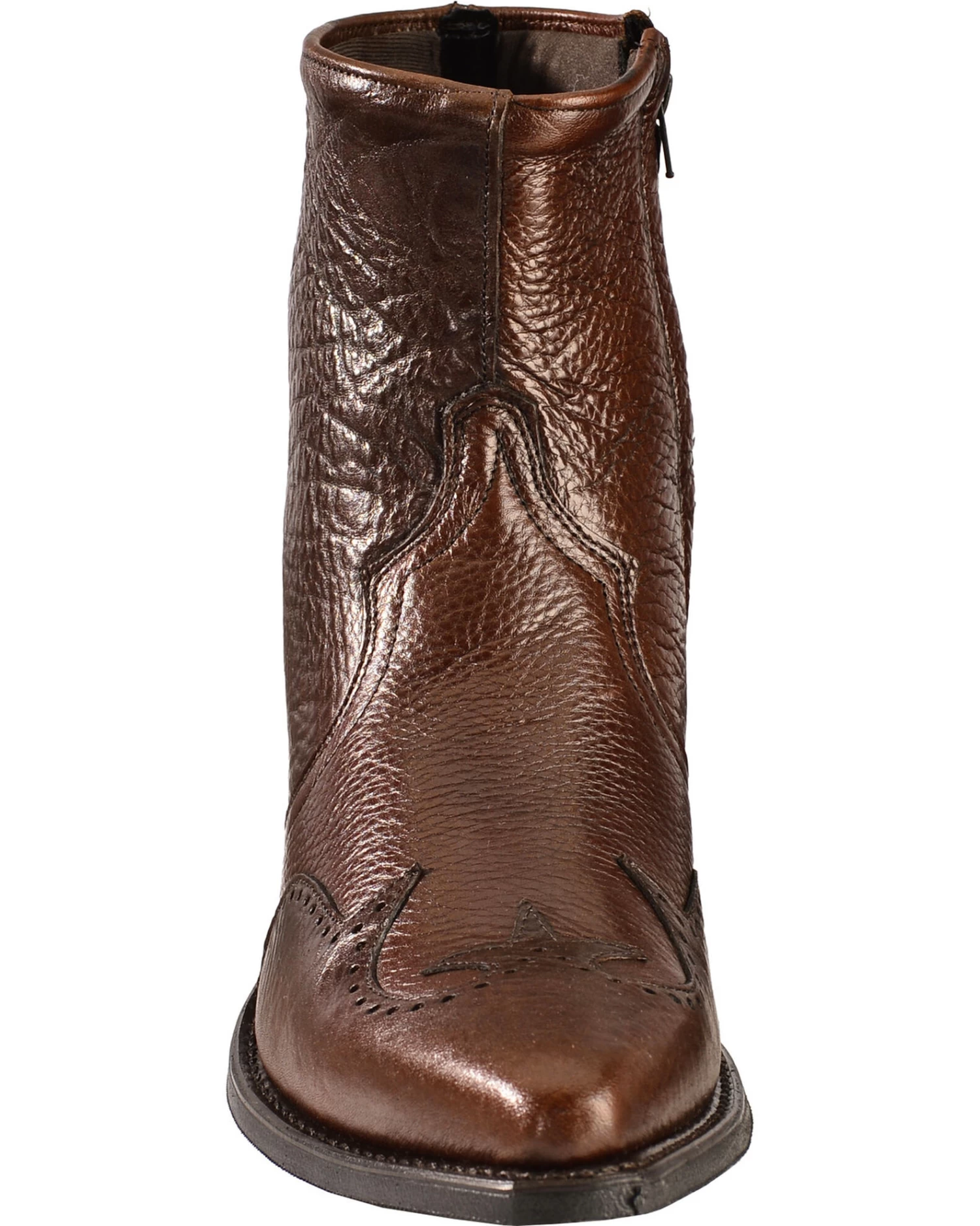 Abilene Men's 7" Wingtip Zip Boots - Image 4