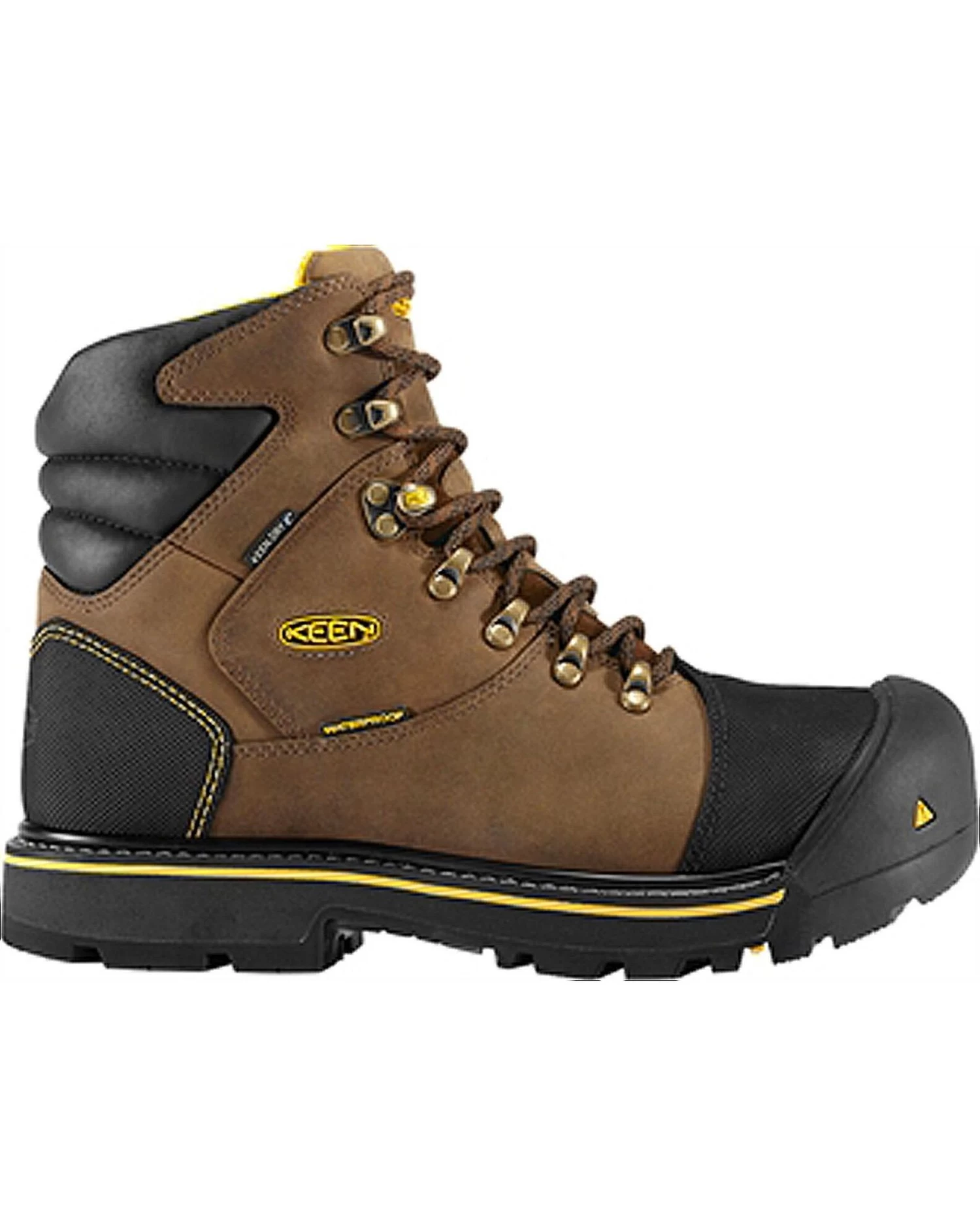 Keen Men's Milwaukee Mid Waterproof Boots - Steel Toe - Image 2