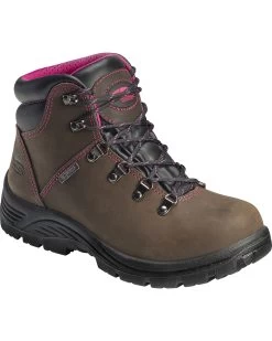 Avenger Women's Waterproof Steel Safety Toe Hiking Boots