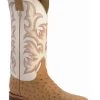 Justin Men's AQHA Remuda Full Quill Ostrich Exotic Boots