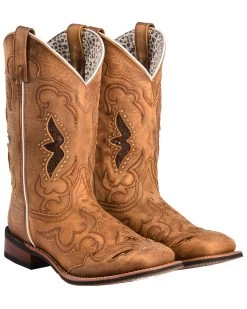 Laredo Women's Spellbound Western Performance Boots - Broad Square Toe  