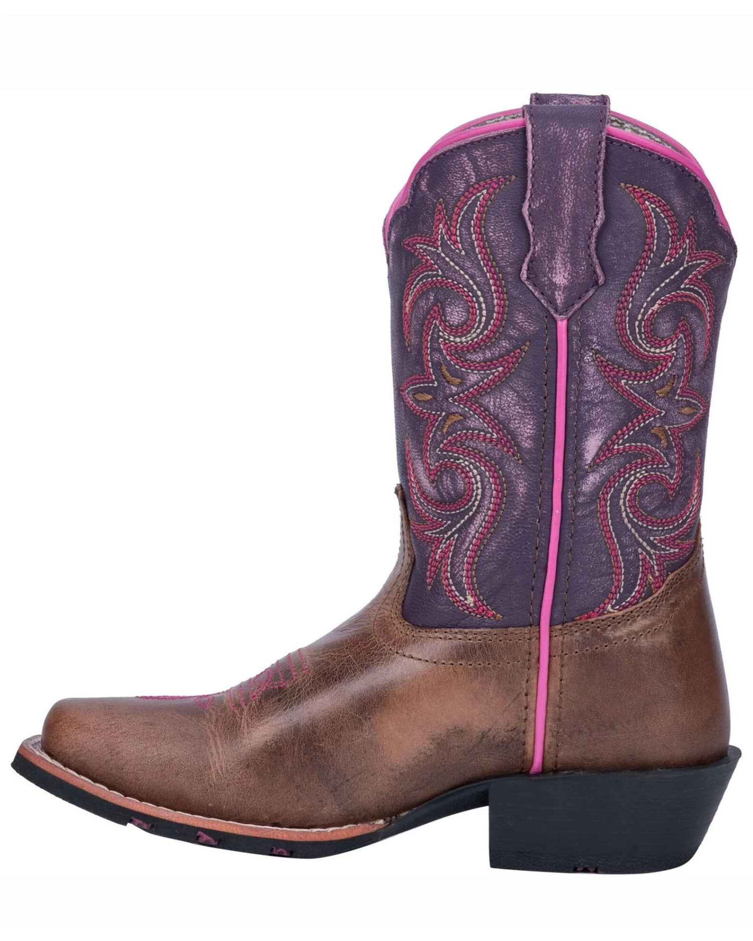 Dan Post Girls' Majesty Western Boots - Square Toe - Image 3