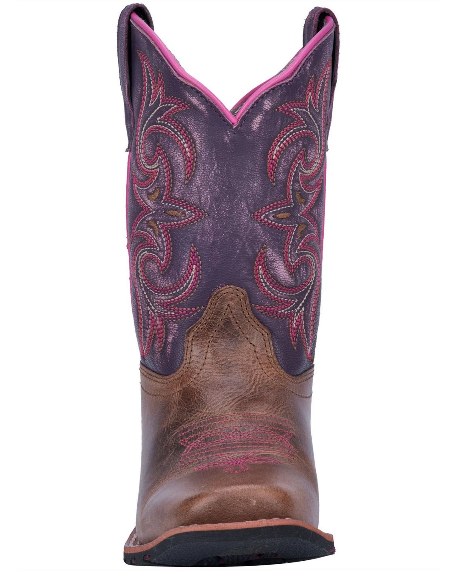 Dan Post Girls' Majesty Western Boots - Square Toe - Image 5
