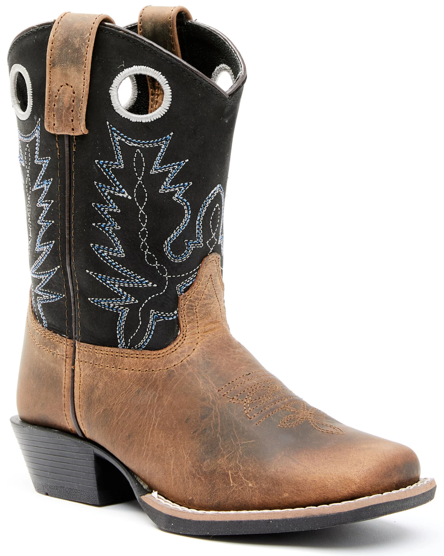 Cody James Boys' Brown Western Boots - Broad Square Toe