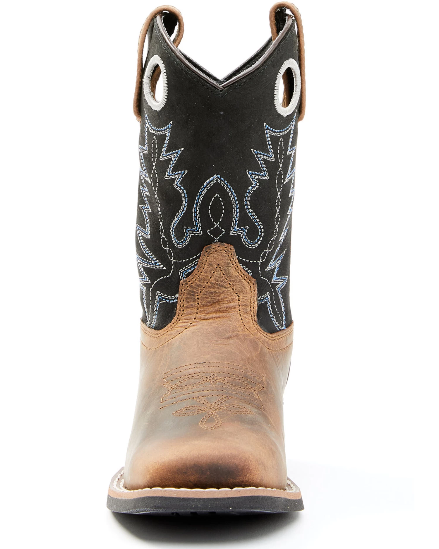 Cody James Boys' Brown Western Boots - Broad Square Toe - Image 4