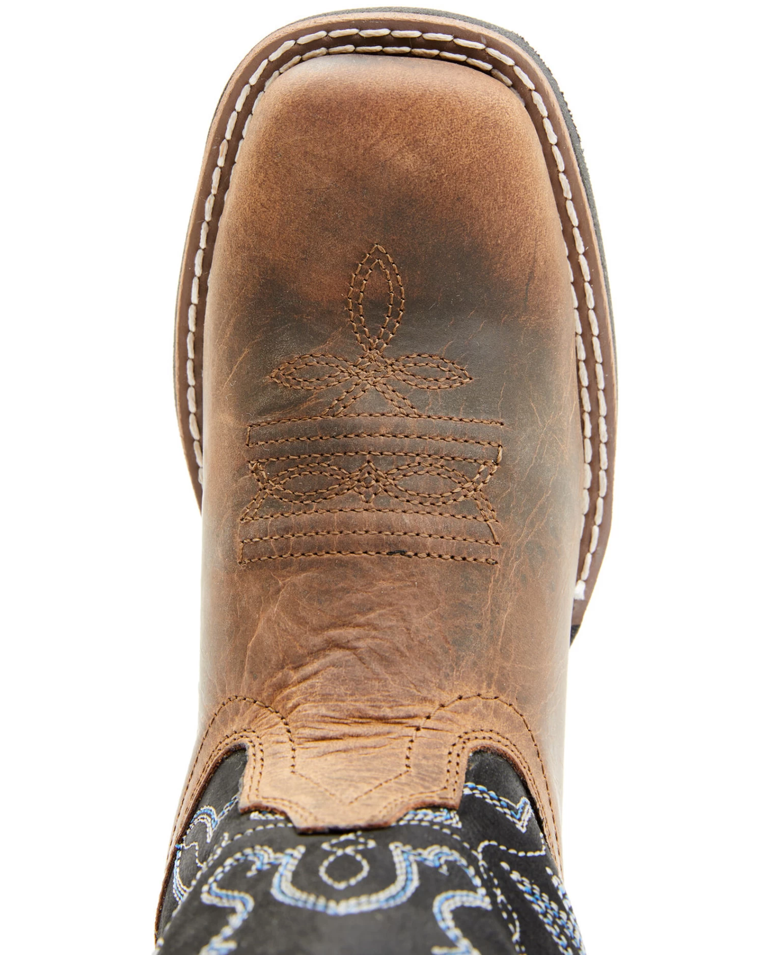 Cody James Boys' Brown Western Boots - Broad Square Toe - Image 6