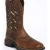 Brothers & Sons Men's Scratch American Flag Lite Performance Western Boots - Square Toe