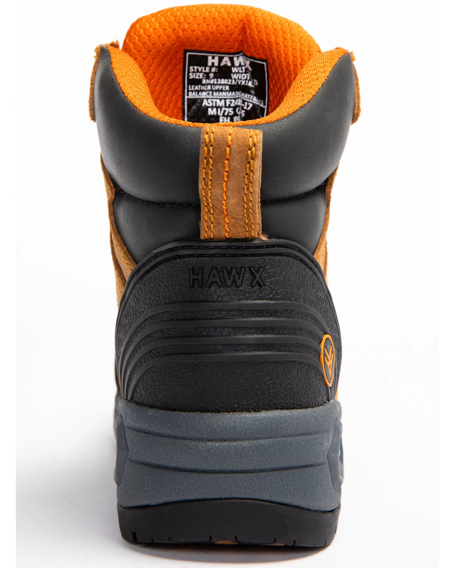 Hawx Men's Lace To Toe Hiker Boots - Round Toe - Image 5