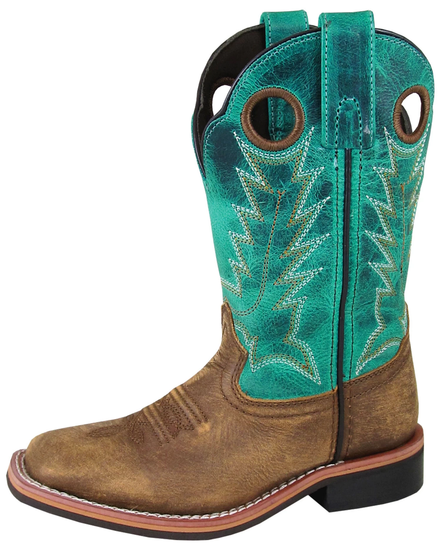 Smoky Mountain Boys' Jesse Western Boots - Broad Square Toe