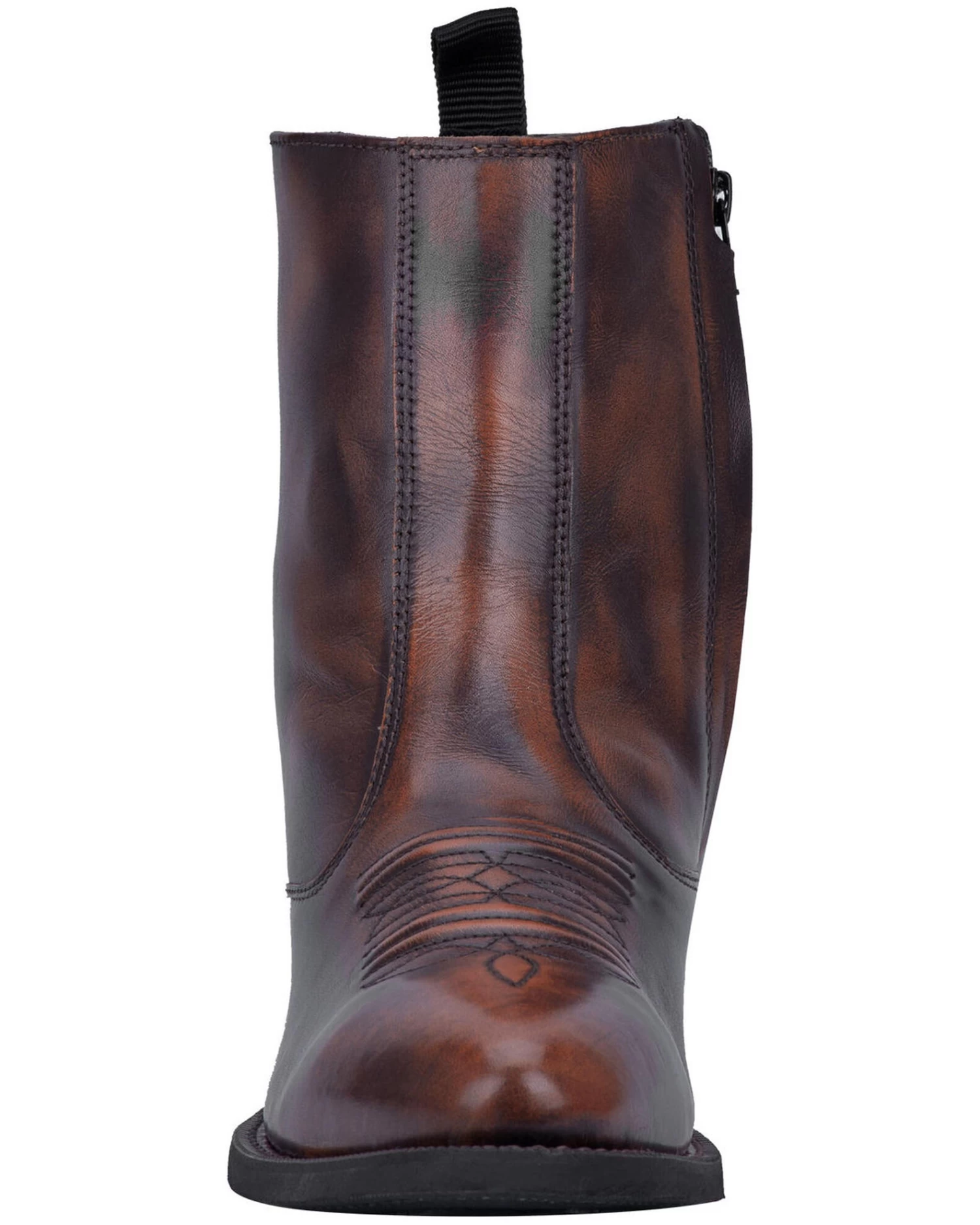 Laredo Men's Side Zipper Western Boots - Round Toe - Image 5