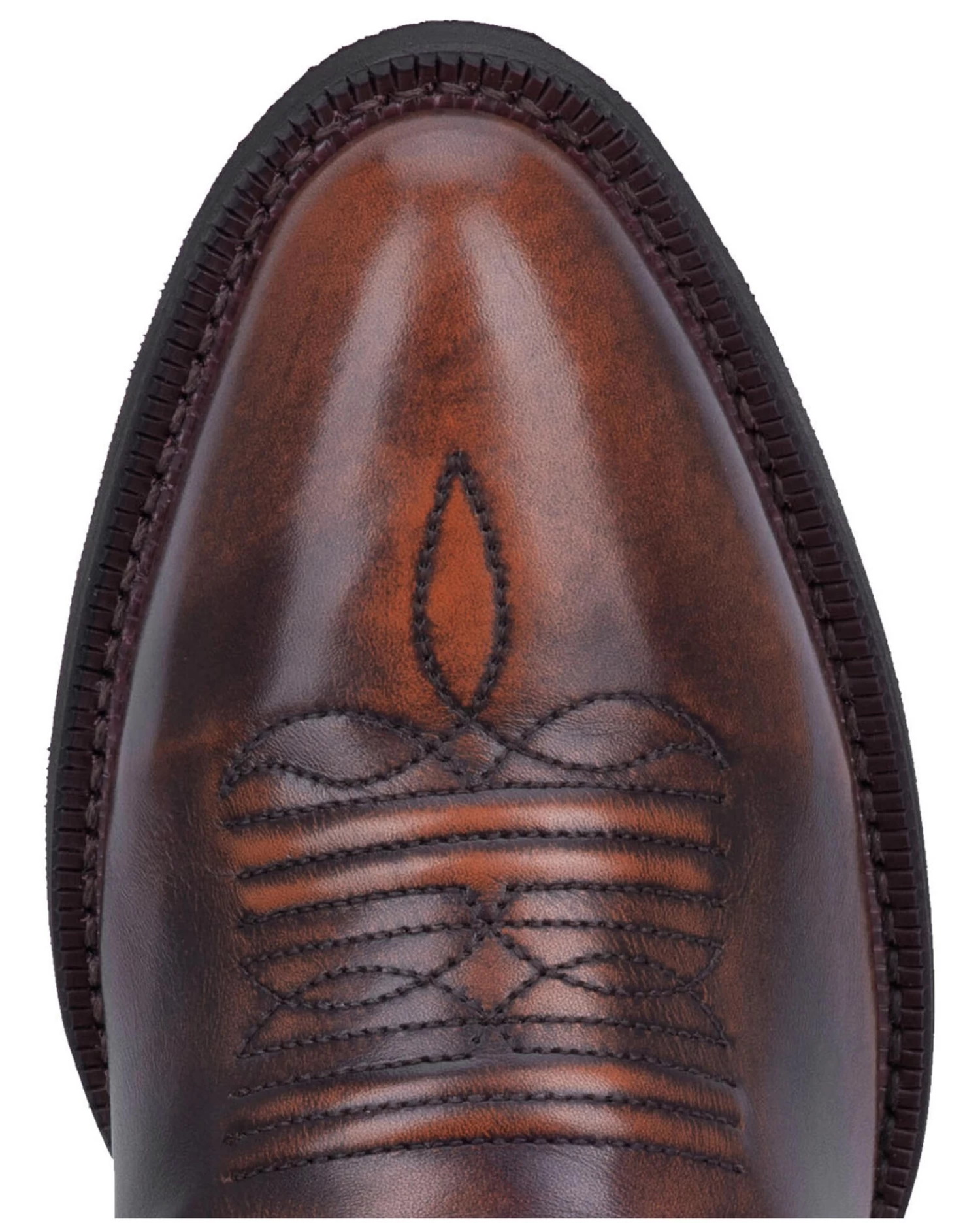 Laredo Men's Side Zipper Western Boots - Round Toe - Image 6