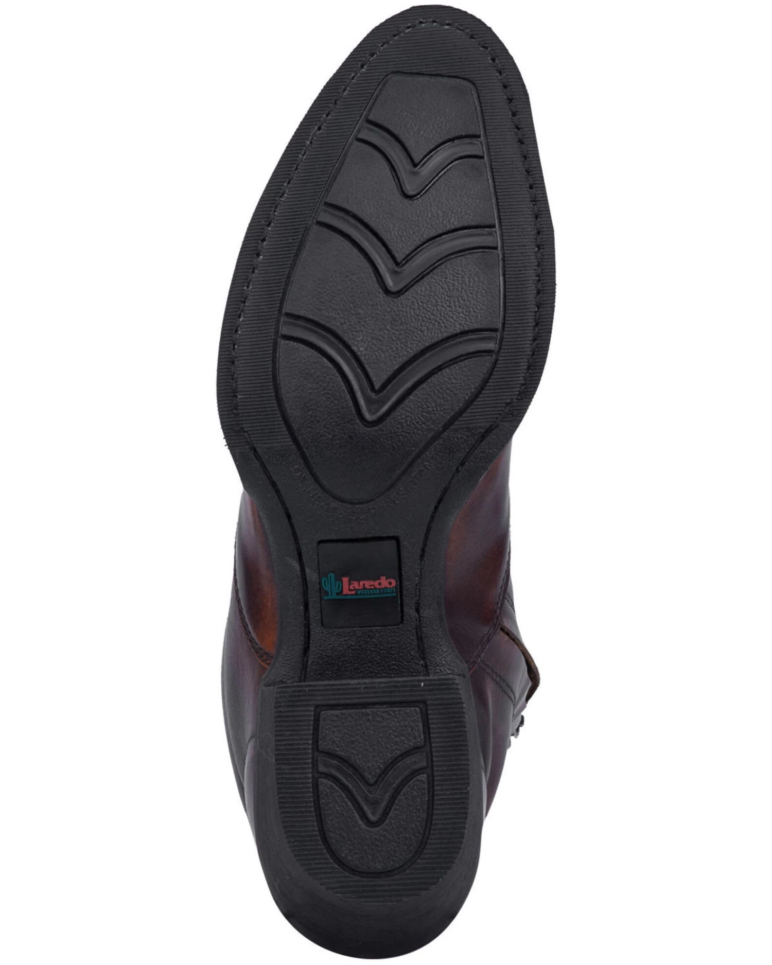 Laredo Men's Side Zipper Western Boots - Round Toe - Image 7