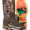 Tin Haul Boys' Swamp Chomp Western Boots - Broad Square Toe