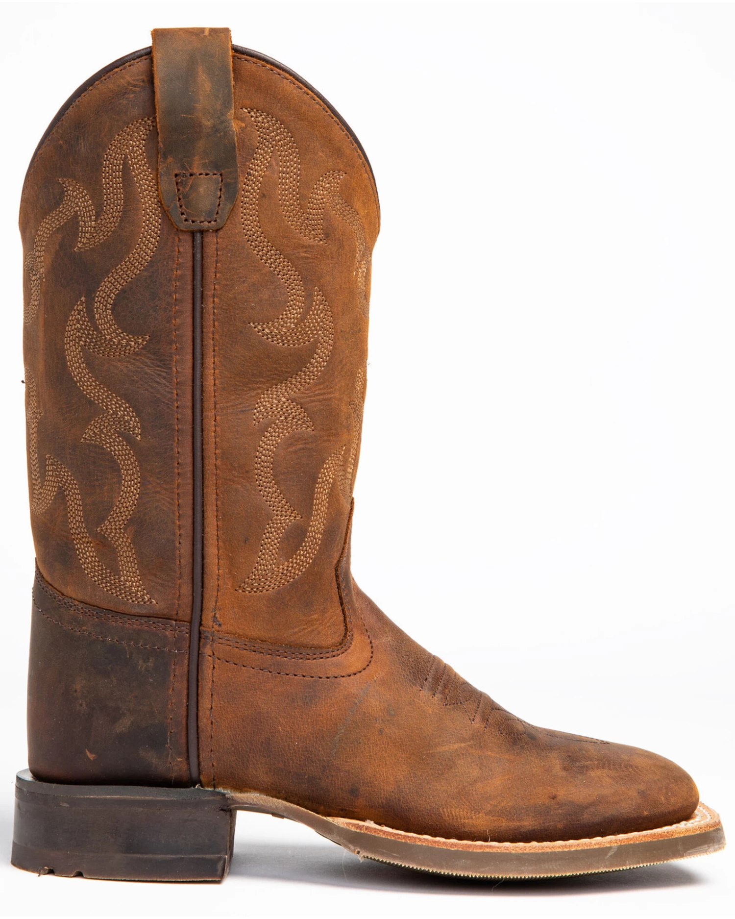 Cody James Boys' Full-Grain Leather Western Boots - Square Toe - Image 2