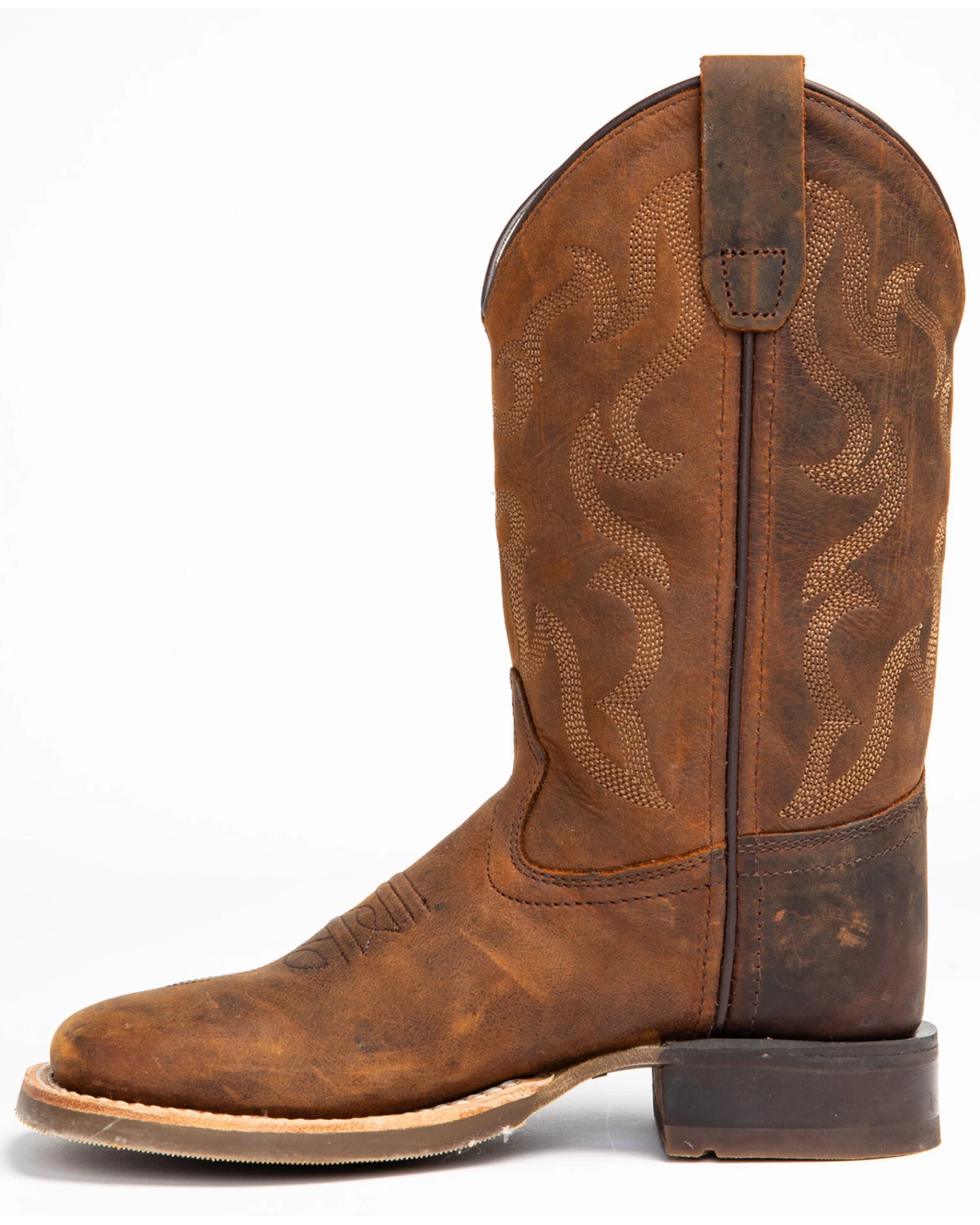 Cody James Boys' Full-Grain Leather Western Boots - Square Toe - Image 3