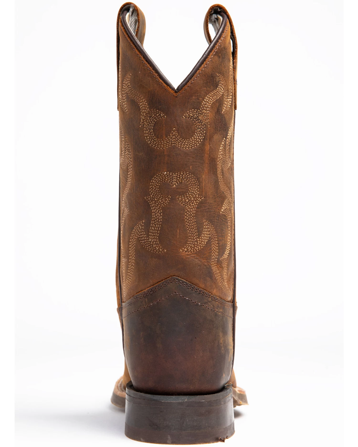 Cody James Boys' Full-Grain Leather Western Boots - Square Toe - Image 5