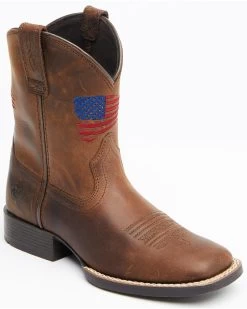 Ariat Boys' American Pride Western Boots - Square Toe
