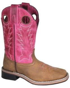 Smoky Mountain Girls' Tracie Western Boots - Square Toe