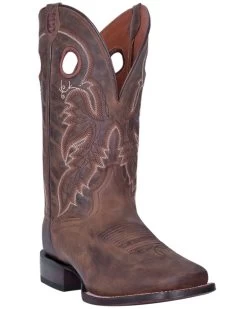 Dan Post Men's Abram Western Performance Boots - Broad Square Toe