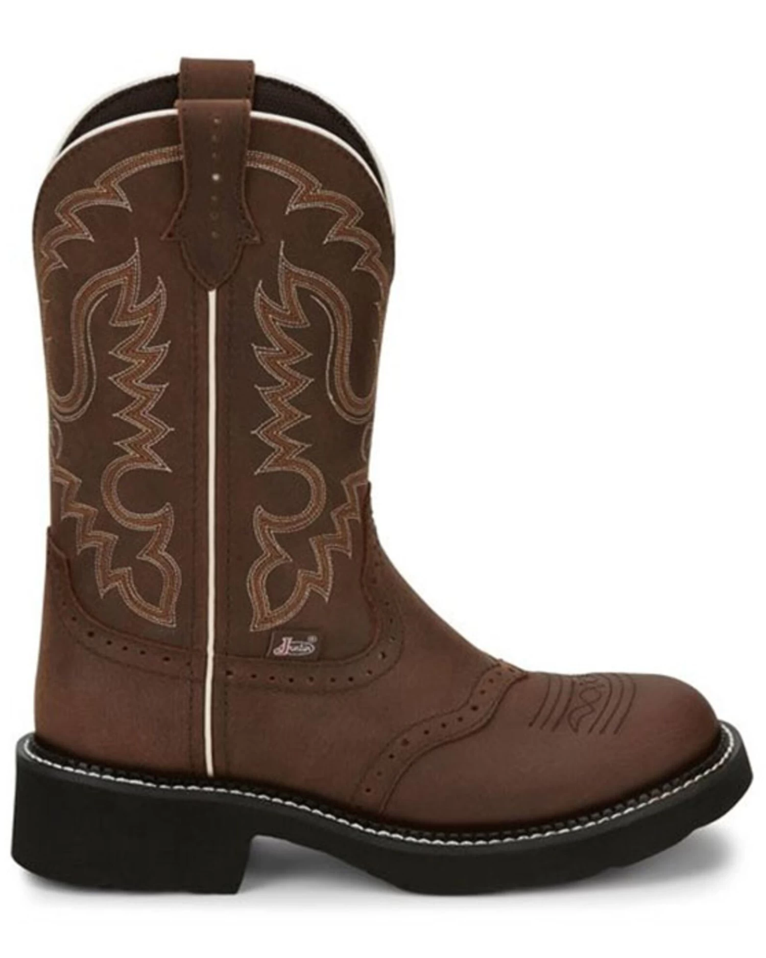 Justin Women's Inji Western Boots - Round Toe - Image 2