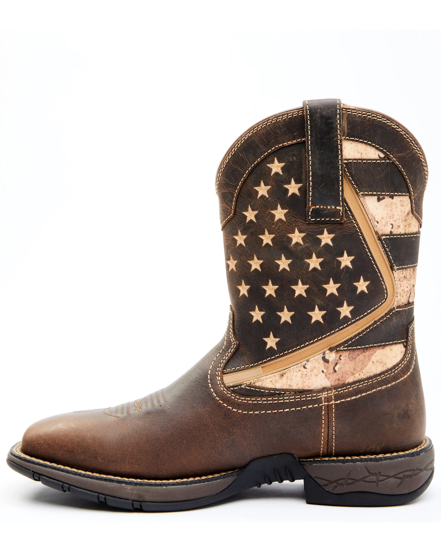 Brothers & Sons Men's Star Lite Performance Western Boots - Broad Square Toe - Image 4