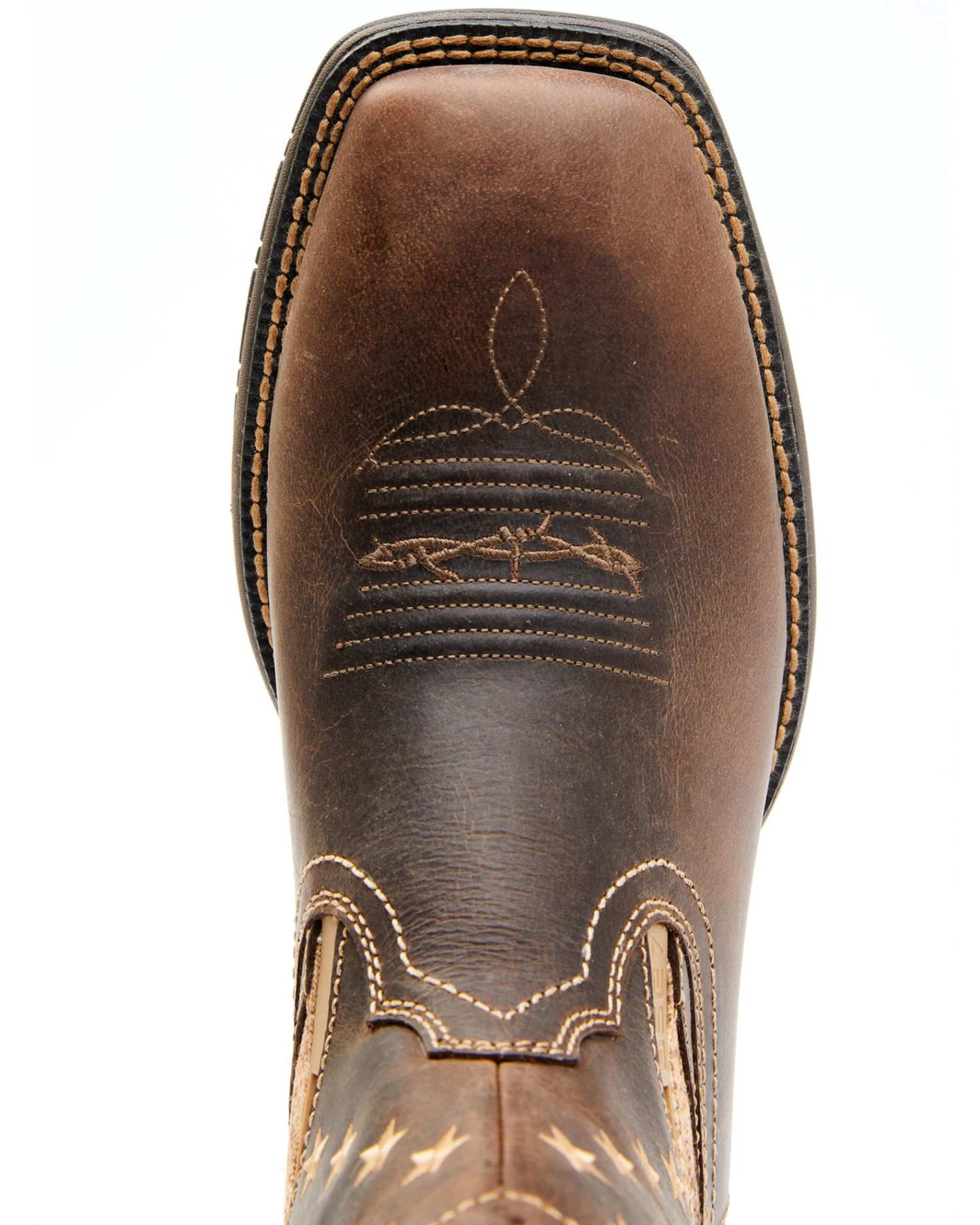 Brothers & Sons Men's Star Lite Performance Western Boots - Broad Square Toe - Image 6