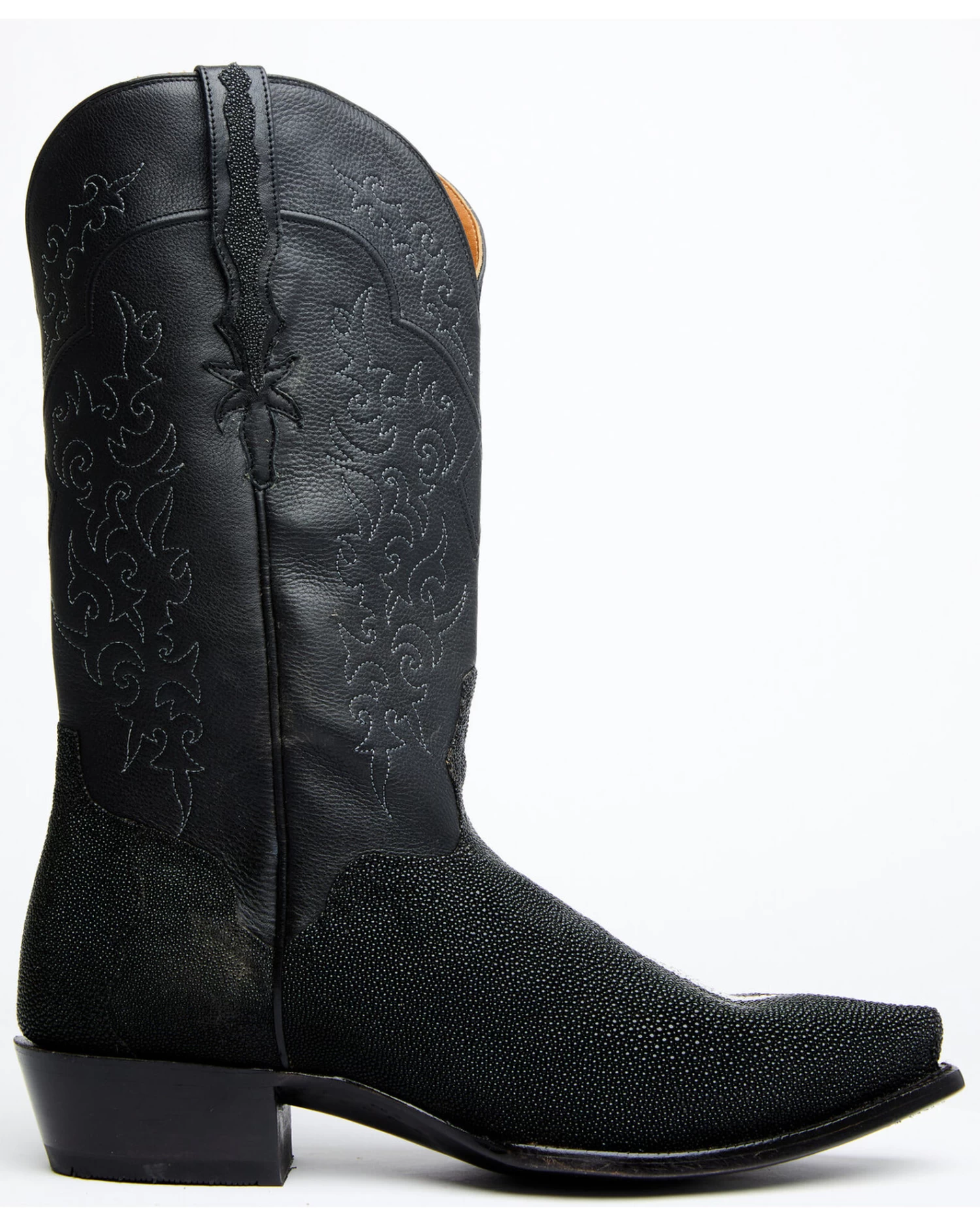 El Dorado Men's Exotic Stingray Skin Western Boots - Snip Toe - Image 2