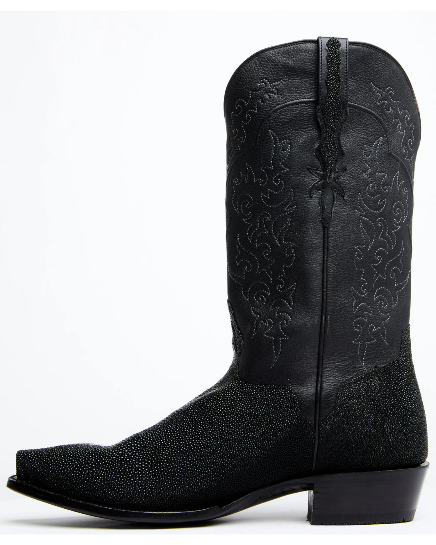 El Dorado Men's Exotic Stingray Skin Western Boots - Snip Toe - Image 3