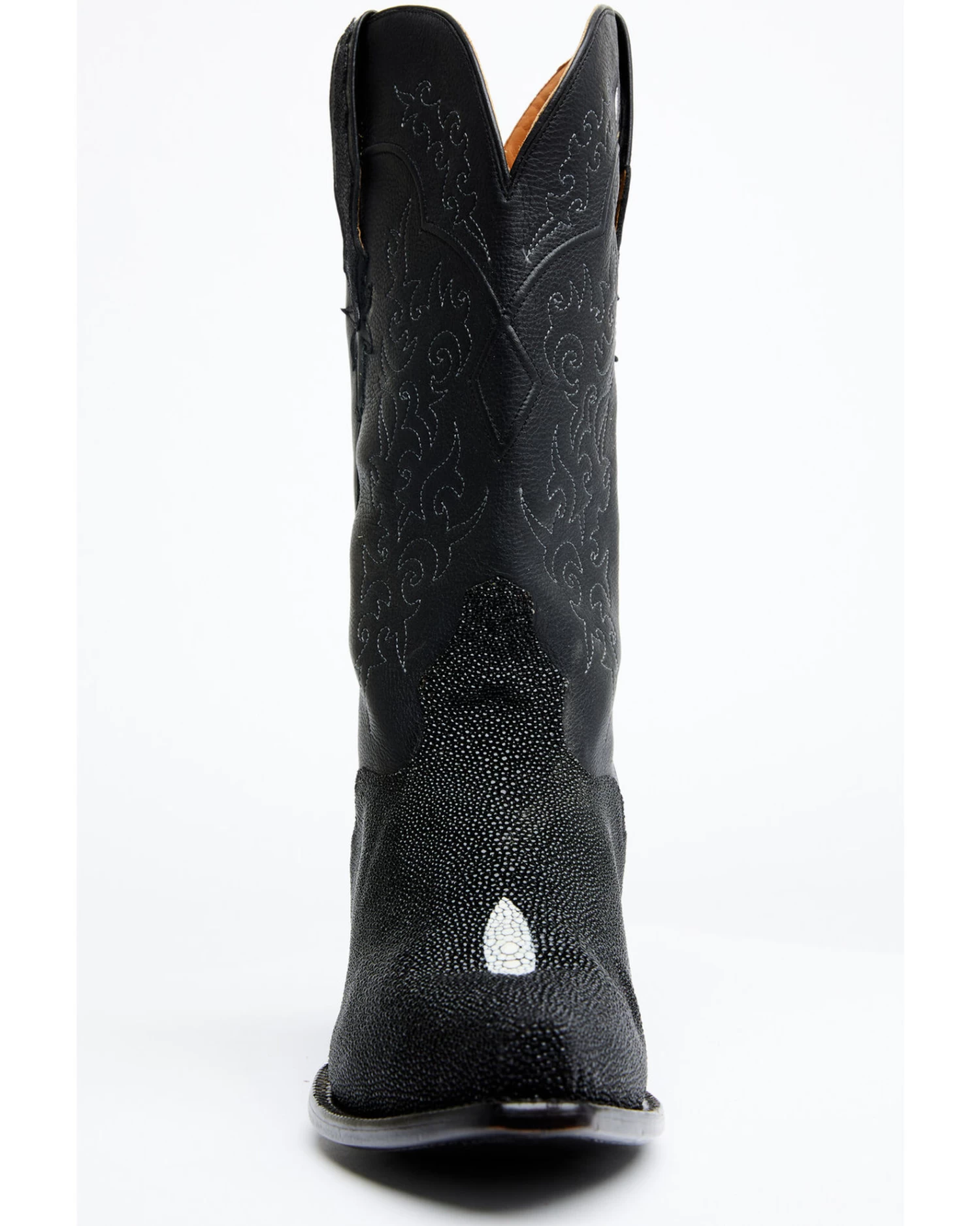 El Dorado Men's Exotic Stingray Skin Western Boots - Snip Toe - Image 4