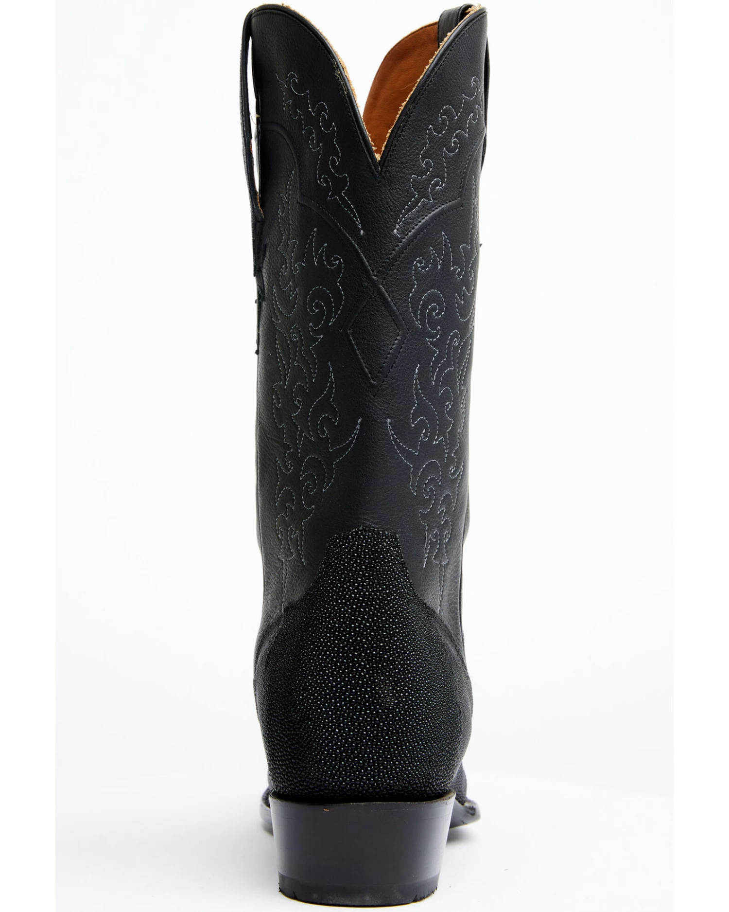El Dorado Men's Exotic Stingray Skin Western Boots - Snip Toe - Image 5