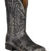 Corral Men's Exotic Alligator Inlay Western Boots - Broad Square Toe