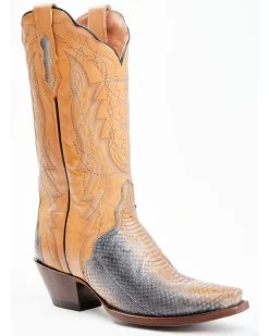 Dan Post Women's Zacatecas Exotic Watersnake Western Boots - Snip Toe