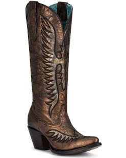 Corral Women's Embroidery Western Boots - Medium Toe