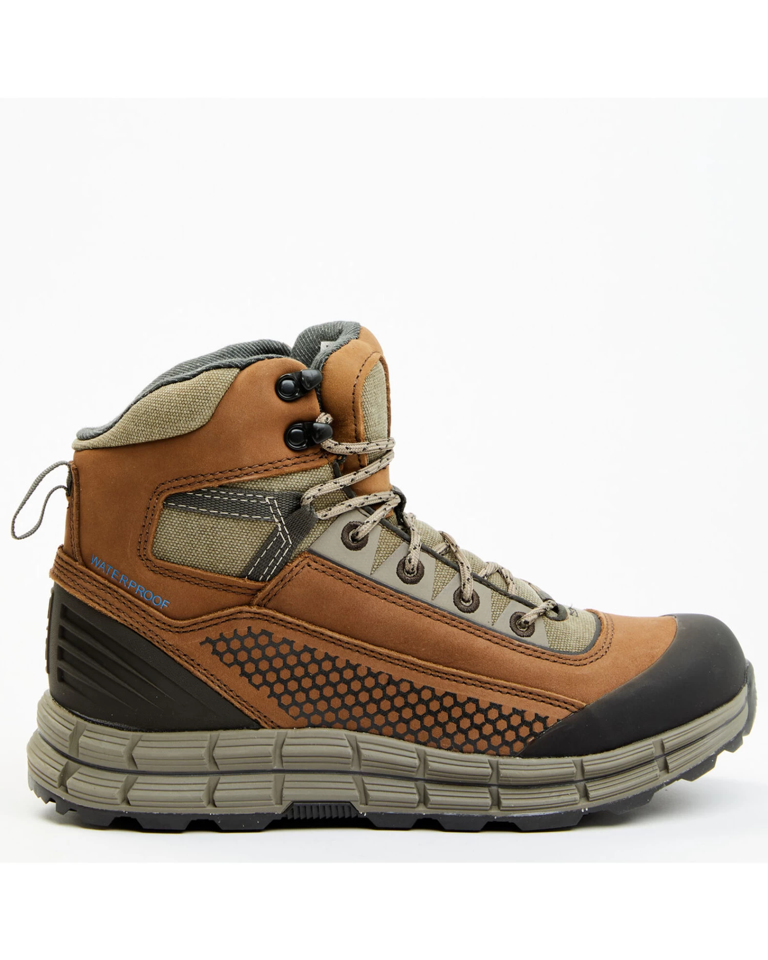 Brothers & Sons Men's 5.5" Waterproof Hiker Work Boots - Soft Toe - Image 2