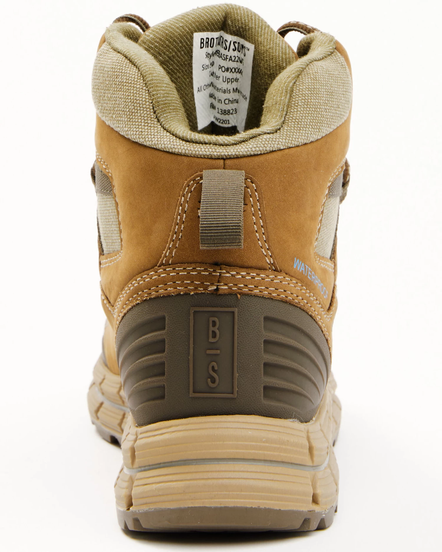 Brothers & Sons Men's Hikers Waterproof Hiking Boots - Soft Toe - Image 5