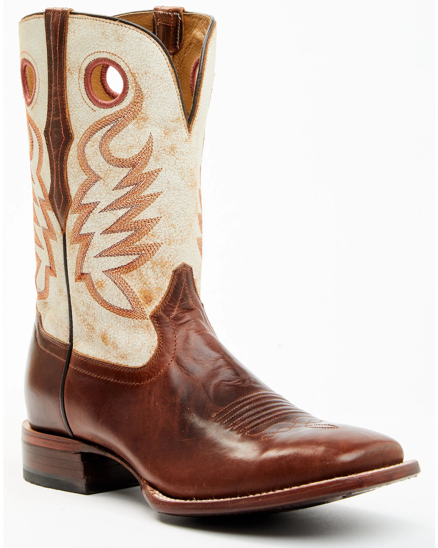 Cody James Men's Union Bone Western Performance Boots - Broad Square Toe