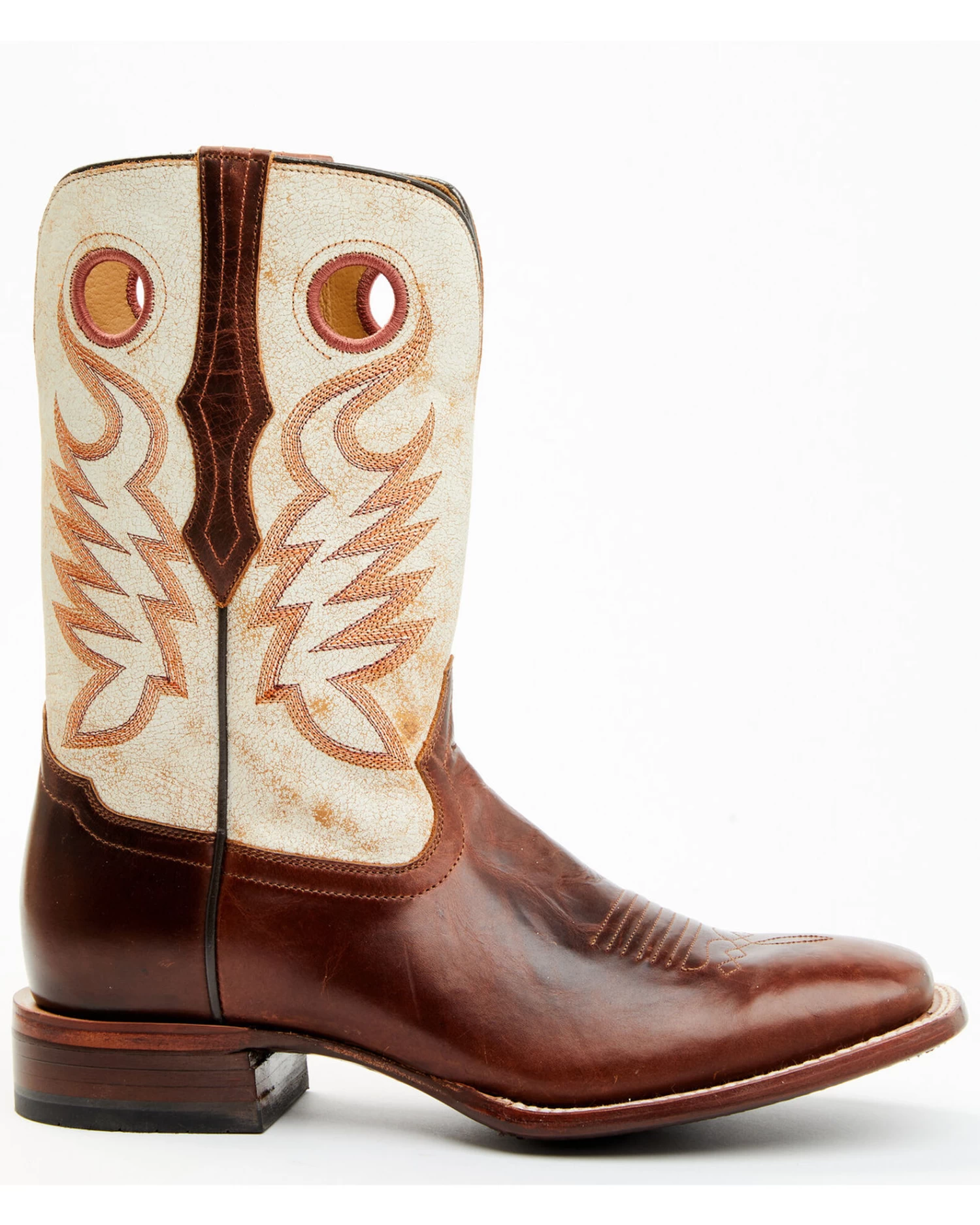 Cody James Men's Union Bone Western Performance Boots - Broad Square Toe - Image 2