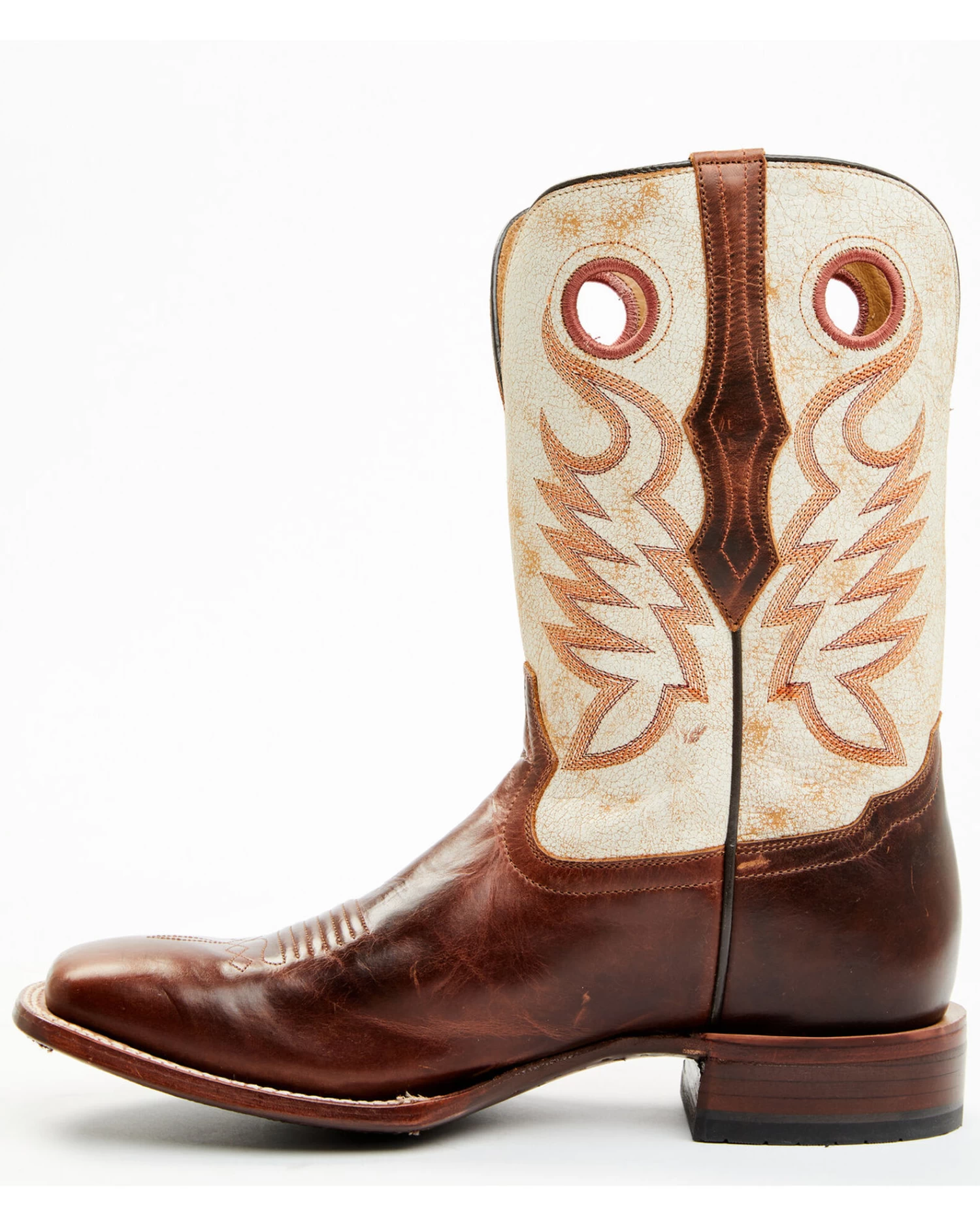 Cody James Men's Union Bone Western Performance Boots - Broad Square Toe - Image 3