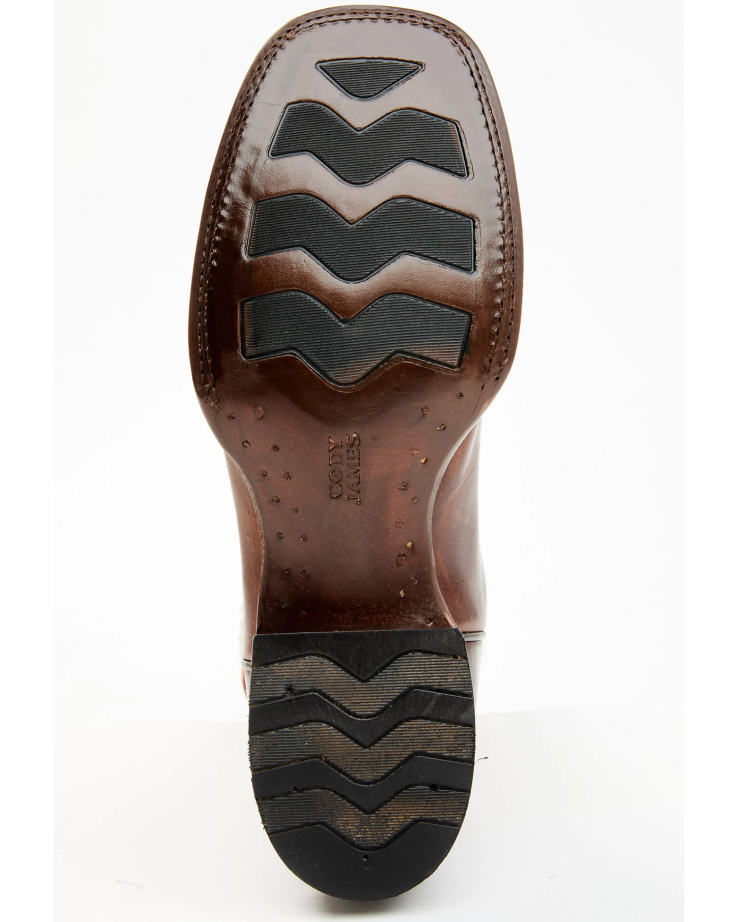 Cody James Men's Union Bone Western Performance Boots - Broad Square Toe - Image 7