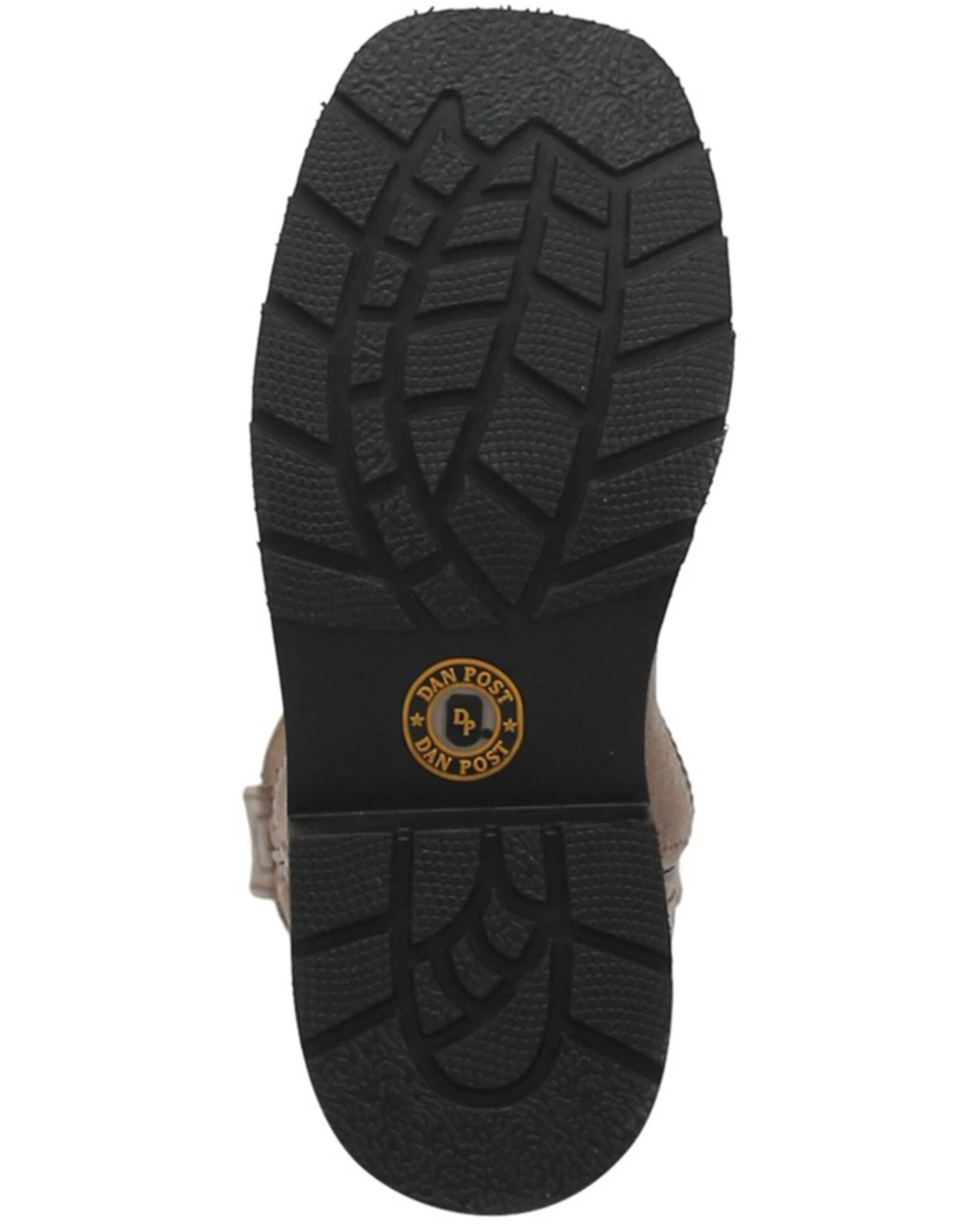 Dan Post Girls' Embroidered Western Boots - Broad Square Toe - Image 7