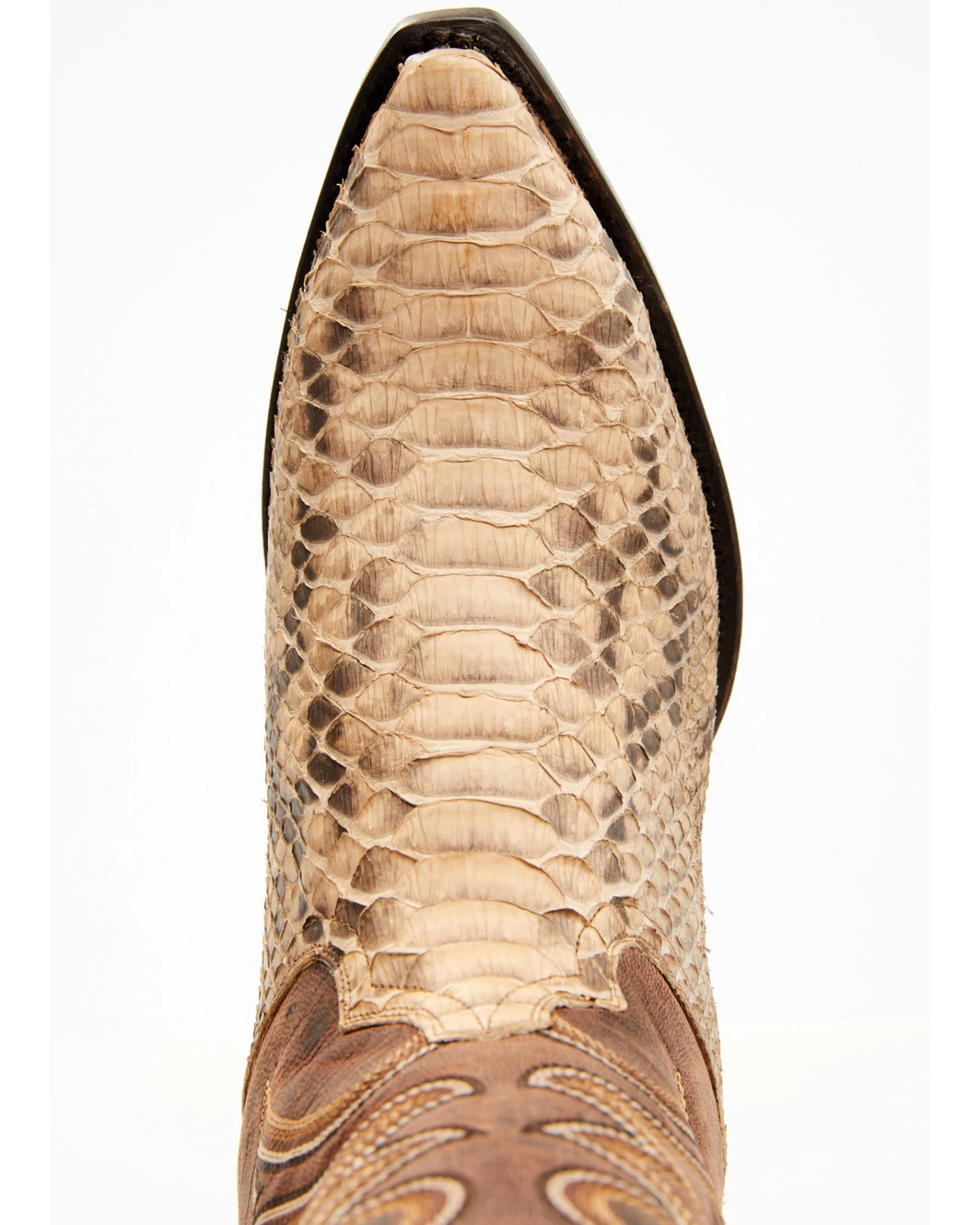 Dan Post Men's Exotic Python Western Boots - Snip Toe - Image 6