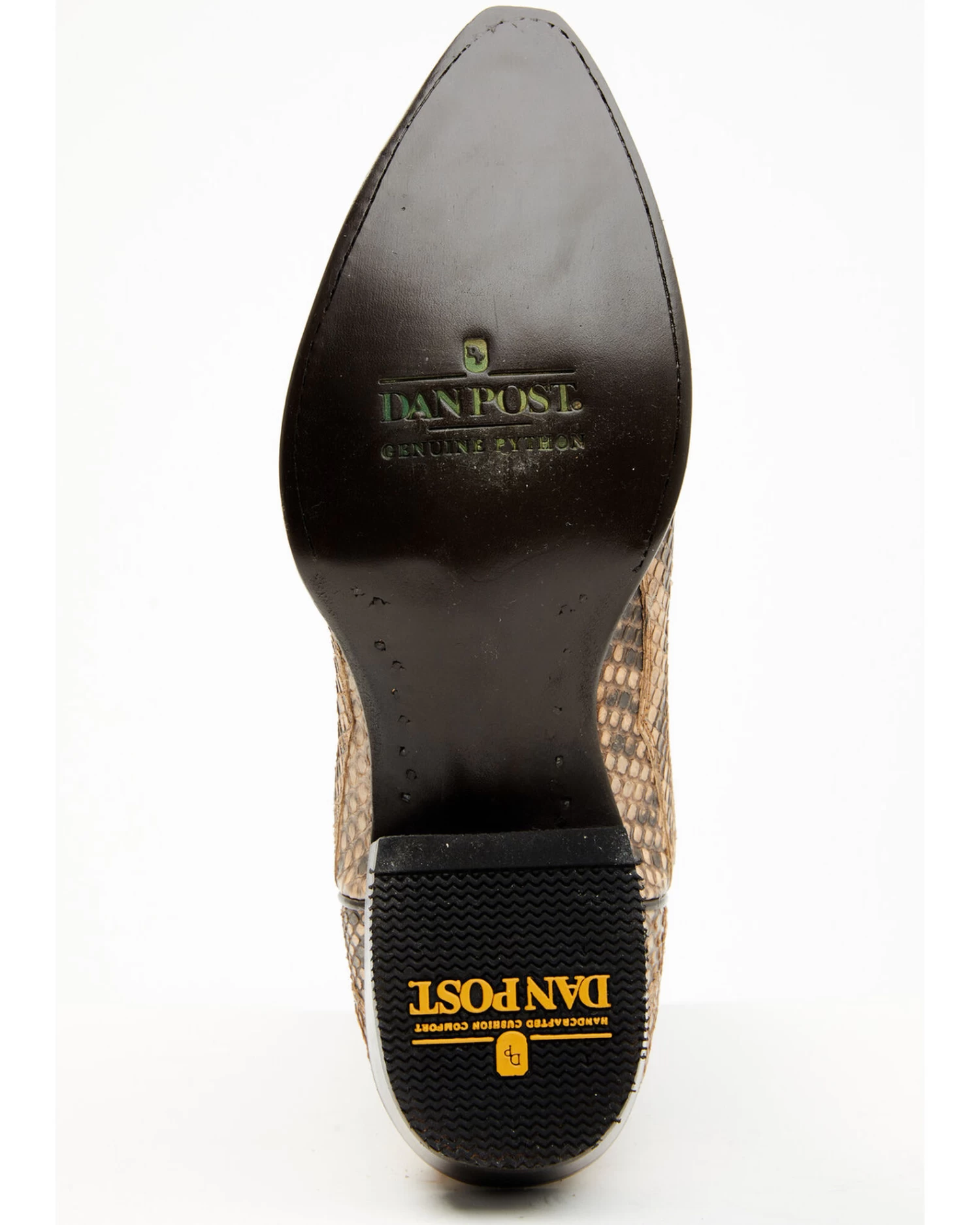 Dan Post Men's Exotic Python Western Boots - Snip Toe - Image 7