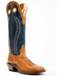 Hondo Boots Men's Crazy Horse Western Boots - Broad Square Toe