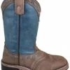 Smoky Mountain Little Girls' Galveston Western Boots - Broad Square Toe